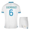 Olympique de Marseille GUENDOUZI 6 Domácí 2023-24 - Dětské Fotbalové Dresy (S/S) Olympique de Marseille GUENDOUZI 6 Domácí 2023-24 - Dětské Fotbalové Dresy (S/S)